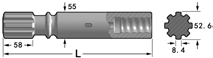 Shank Adapter HC HBM