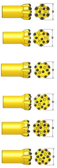 Thread Button Bit