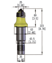 Coal cutter picks