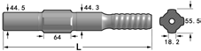 Shank Adapter HD PD