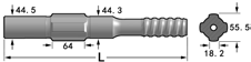 Shank Adapter PR YH