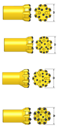 Thread Button Bit