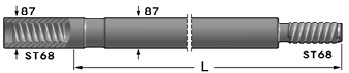 قضيب السرعة ST68