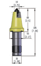 Coal cutter picks