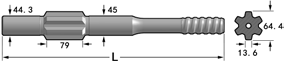 Shank Adapter HD PD