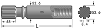 Shank Adapter HC HBM