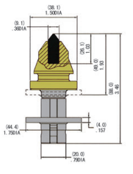 Road Mining Teeth