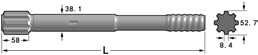 Shank Adapter HC HBM