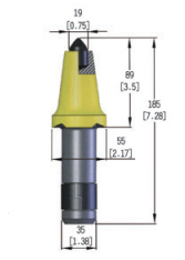 Coal cutter picks